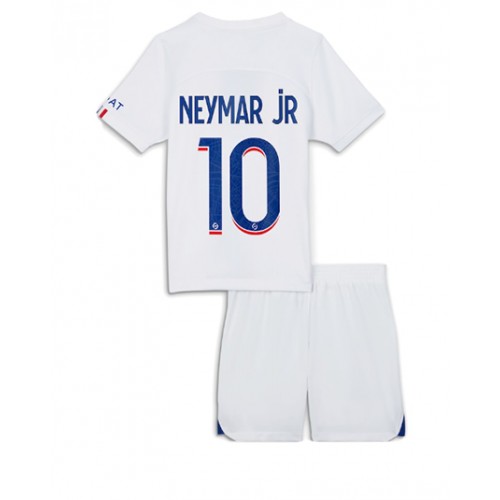 Paris Saint-Germain Neymar Jr #10 Tredjedraktsett Barn 2022-23 Kortermet (+ Korte bukser) Paris Saint-Germain Neymar Jr #10 Tredjedraktsett Barn 2022-23 Kortermet (+ Korte bukser)